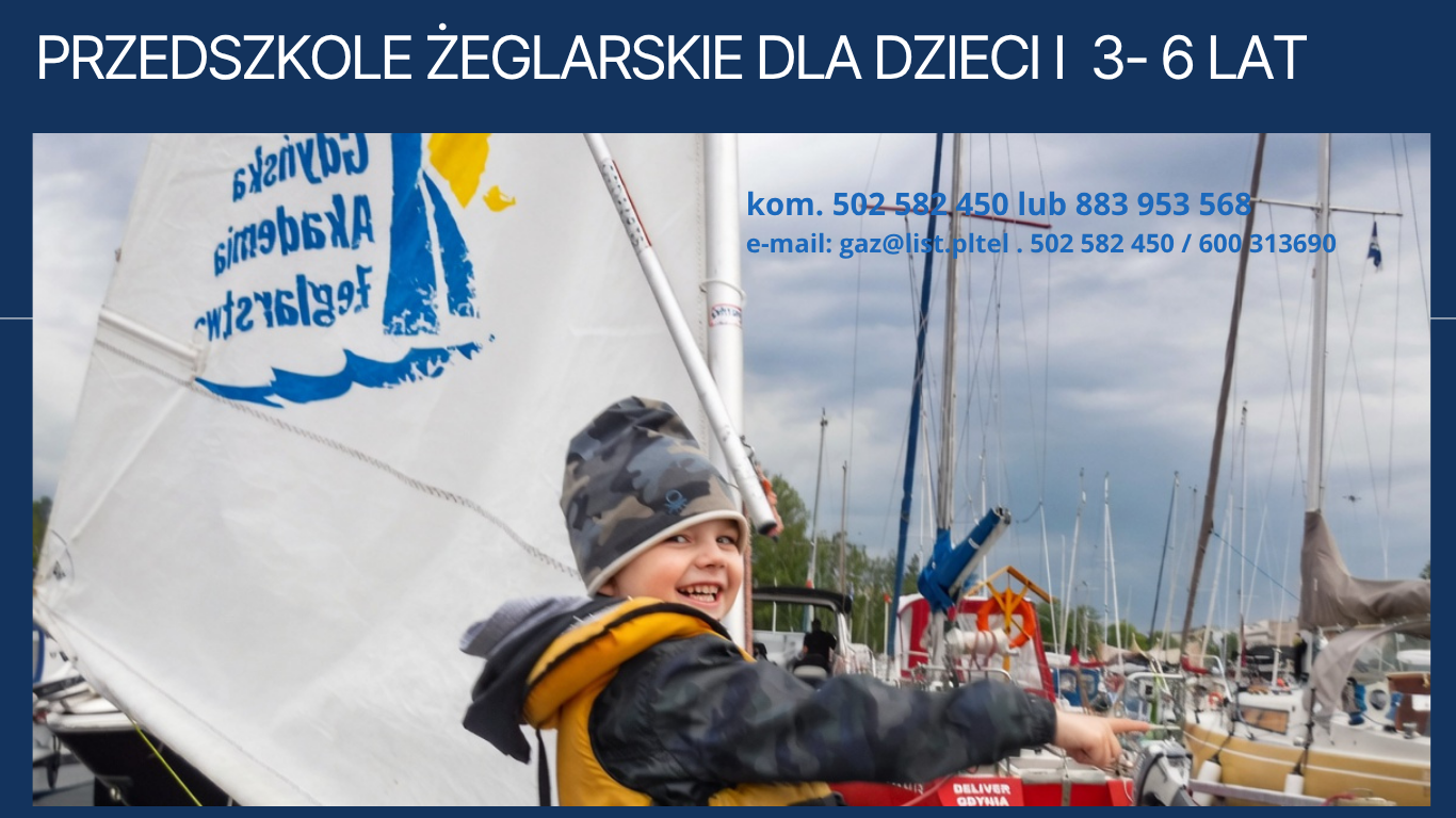 Przedszkole Żeglarskie